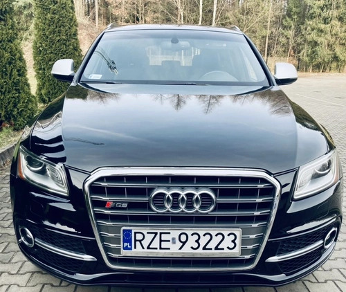 Audi SQ5 cena 93900 przebieg: 239643, rok produkcji 2015 z Kolbuszowa małe 379